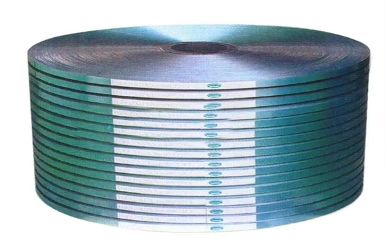 Green 0.2mm Copolymer Coated Steel Tape Ketahanan Kimia