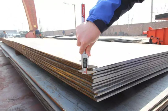 Pelat Baja Paduan Tahan Aus Mn13 Nm500 Ar500 AiSi ASTM
