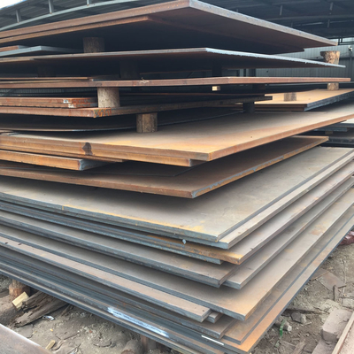 Hot Rolled Pelat Baja Corten B Tahan Cuaca AiSi Untuk Kontainer