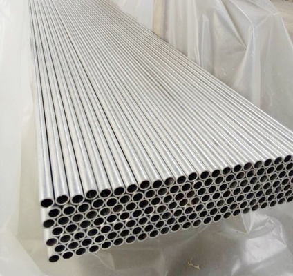Anodized 5052 Alloy Aluminium Tube Pipa Ketebalan Dinding 3mm Sampai 50mm